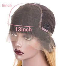 Load image into Gallery viewer, Honey Blonde Lace Front Short Cut Bob Wig