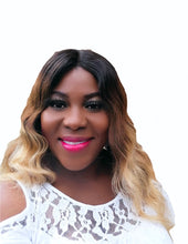 Load image into Gallery viewer, Brazilian Body Wave Lace Closure Wig - Ombré  - Clara