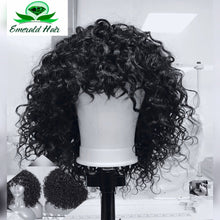 Load image into Gallery viewer, Brazilian Natural Wave Human Hair Wig with Bangs - Ruby