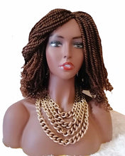 Load image into Gallery viewer, Kinky Twist Wig with Lace Closure