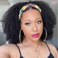 Load image into Gallery viewer, Brazilian Afro Kinky Curly Headband Wig -Tasha