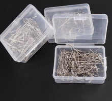 Load image into Gallery viewer, T Pins For Blocking Knitting, Modelling And Crafts and Holding Wigs - 50 Pcs