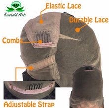 Load image into Gallery viewer, Full Lace Wet And Wavy Brazilian Curly Human Hair Wigs - Tracy