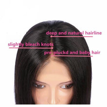 Load image into Gallery viewer, Brazilian Remy Short Bob Lace Front Human Hair Wig - Pre Plucked - Nina