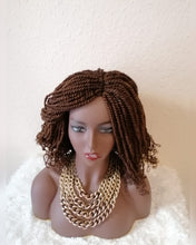 Load image into Gallery viewer, Kinky Twist Wig with Lace Closure