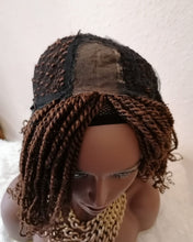 Load image into Gallery viewer, Kinky Twist Wig with Lace Closure