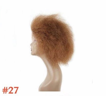 Short Kinky Curly Afro Wig - Fluffy Cosplay