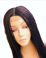 Load image into Gallery viewer, Million Braids with Lace Closure - Aduke