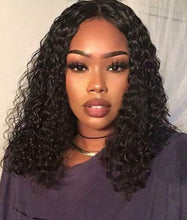 Load image into Gallery viewer, Curly Brazilian Lace Front Wet and Wavy Short Bob Human Hair Wig - Cindy