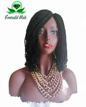 Load image into Gallery viewer, Kinky Twist Wig with Lace Closure