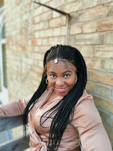 Load image into Gallery viewer, Full Lace Cornrow Wig - Lola