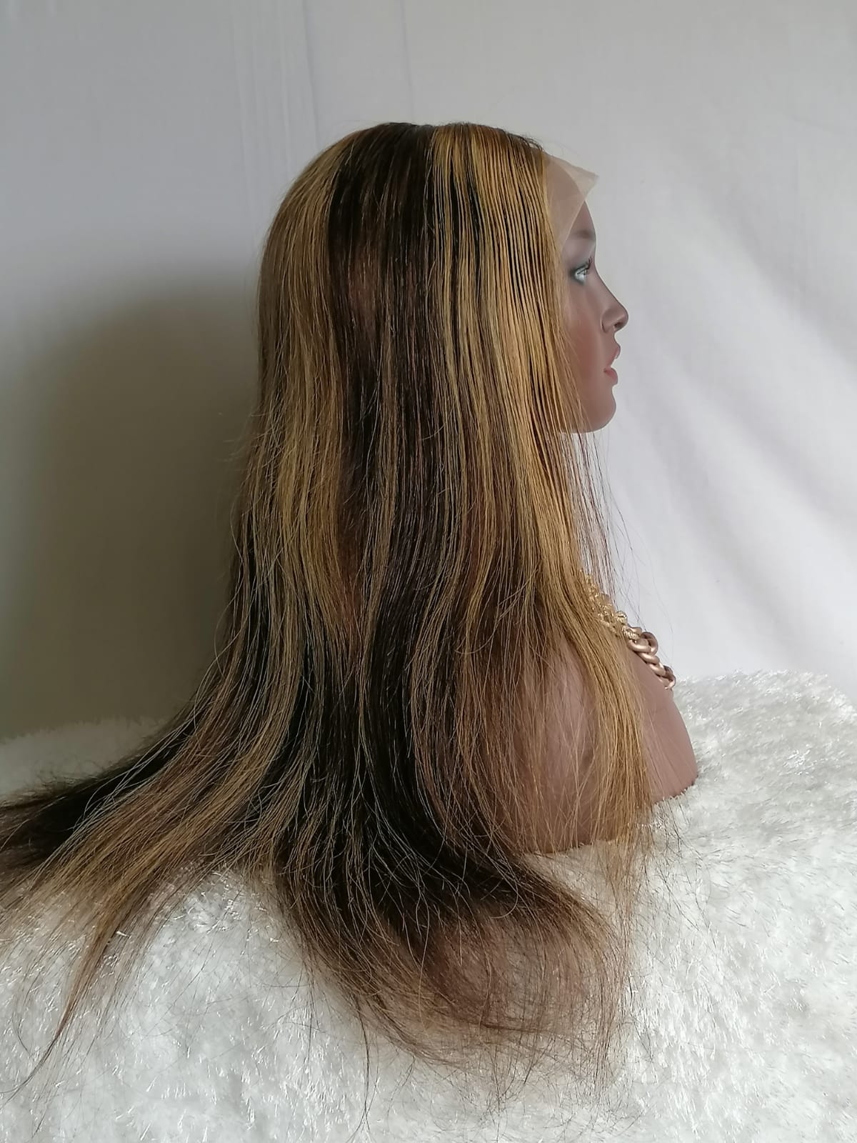 Indian Straight Lace Front Wig - Balyage - Abigail