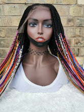 Load image into Gallery viewer, Full Lace Cornrow Wig - Titi