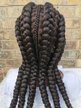 Load image into Gallery viewer, Full Lace Cornrow Wig - Tope