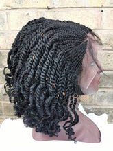 Load image into Gallery viewer, Lace Front Side Kinky Twists Wig - Tola