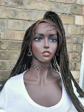 Load image into Gallery viewer, Lace Front Cornrow Wig - Toyosi