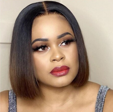 Load image into Gallery viewer, Highlight Short Bob T-part Lace Front Human Hair Wig - Anita