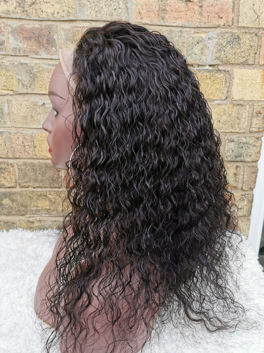Virgin Italian Curly Human Hair Wig - Vivien