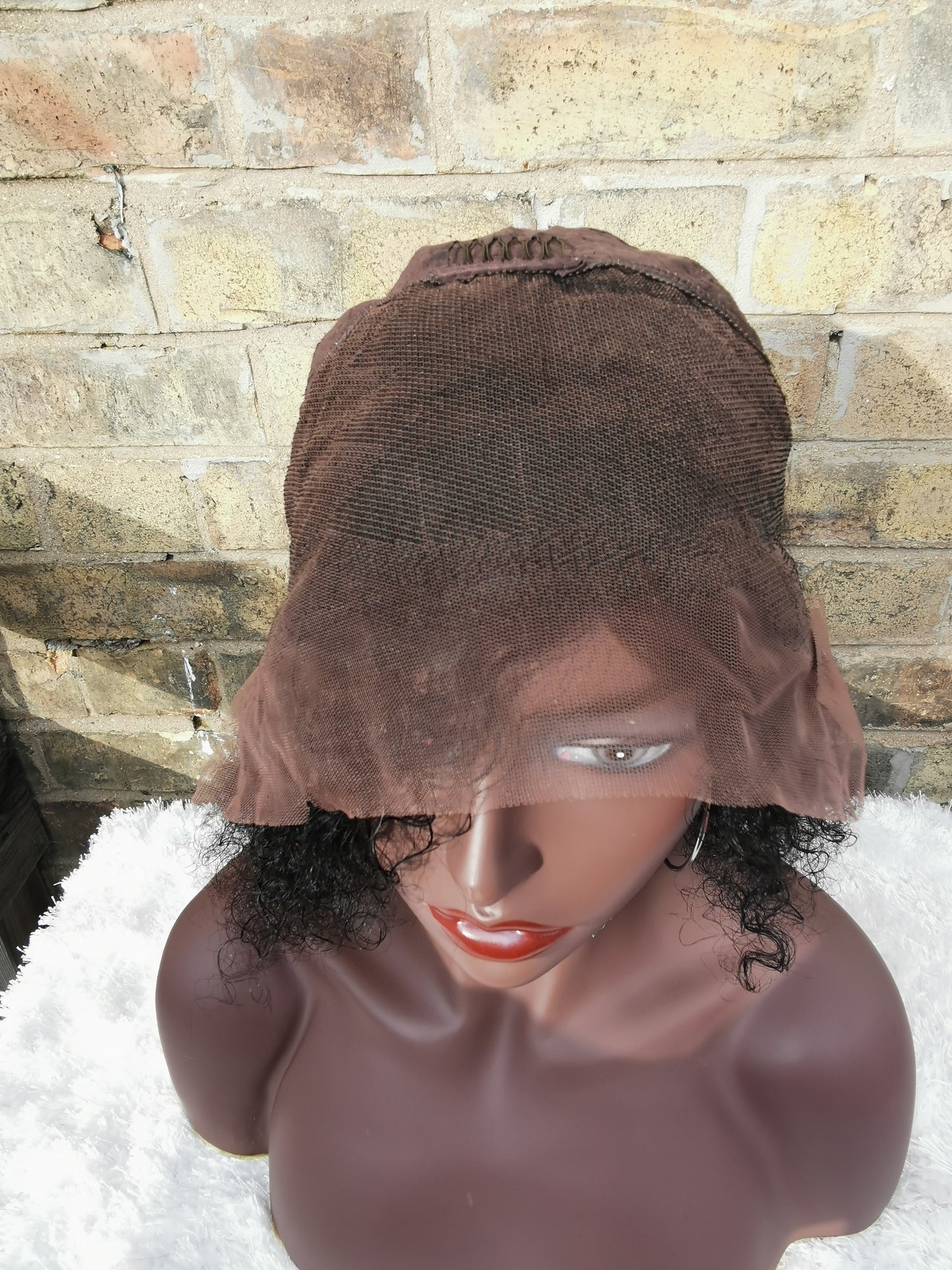 Curly Pixie Wig - Amanda