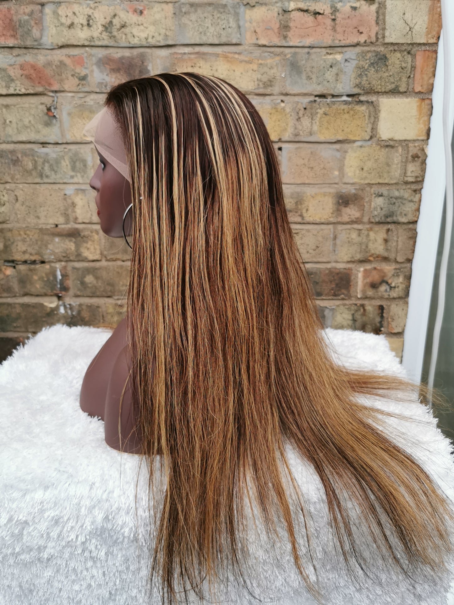 Brazilian Straight Lace Front Wig - Ariel