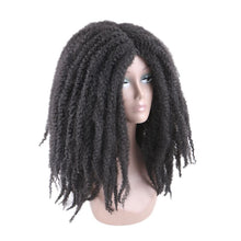 Load image into Gallery viewer, Afro Kinky Curly kanekalon Synthetic Wig