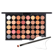 Load image into Gallery viewer, Matte/Glitter Eye-shadow Palette