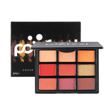 Load image into Gallery viewer, Matte/Glitter Eye-shadow Palette