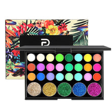 Load image into Gallery viewer, Matte/Glitter Eye-shadow Palette