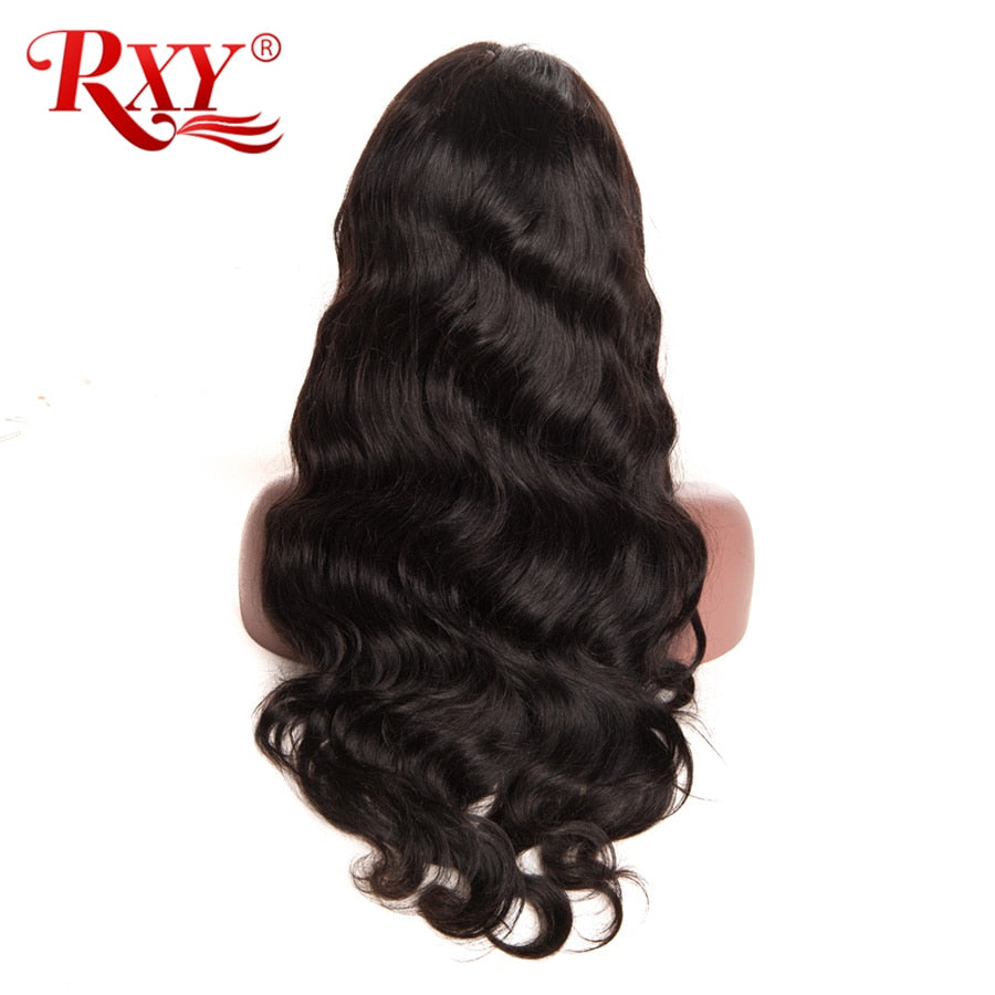 RXY 360 Lace Frontal Wig Pre Plucked With Baby Hair Brazilian Body Wave Wig Lace Front Human Hair Wigs For Black Women Remy Hair