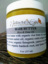 Load image into Gallery viewer, Rice & Emu Oil Hair Butter
