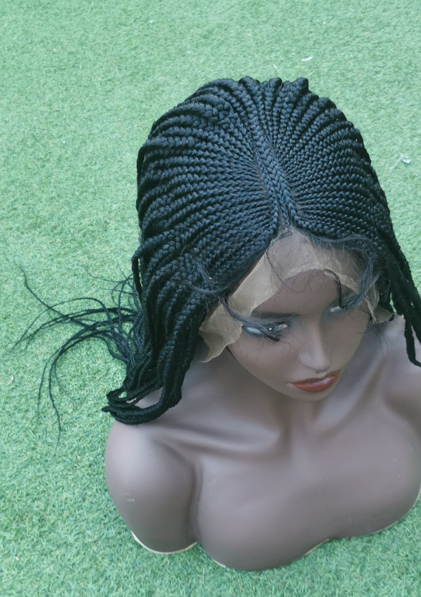 Lace Front Cornrow Braids  - Ope