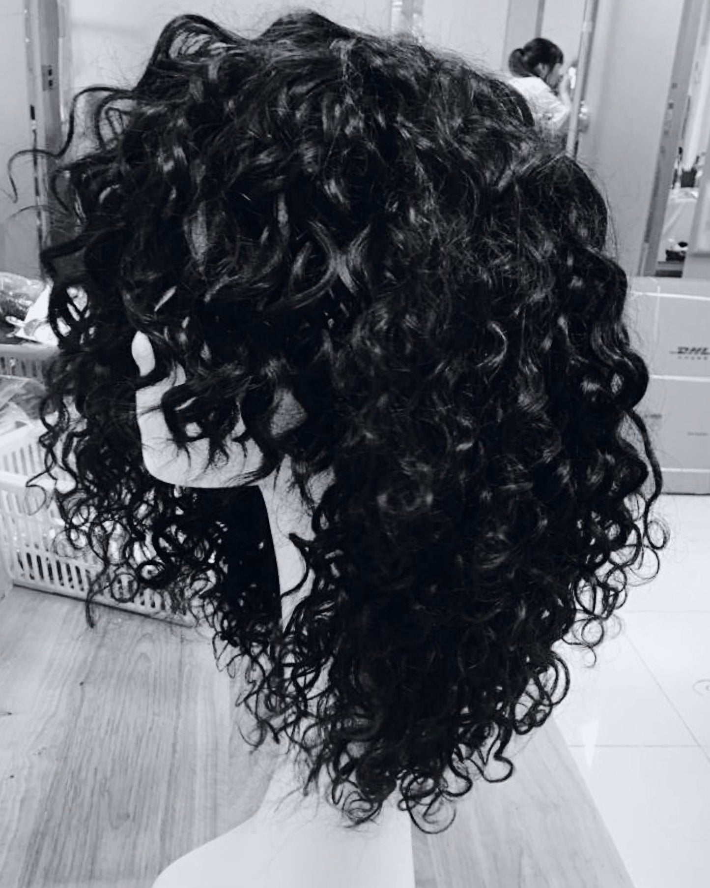 Brazilian Natural Wave Human Hair Wig with Bangs - Ruby