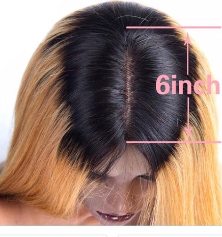 Honey Blonde Lace Front Short Cut Bob Wig