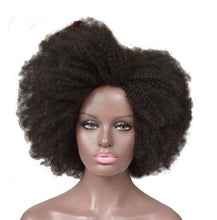 Load image into Gallery viewer, Afro Kinky Curly Brazilian Remy Human Hair Wig -  4C/4B Texture
