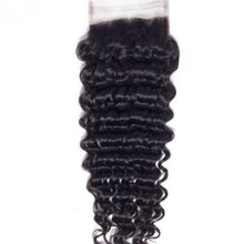 Load image into Gallery viewer, Brazilian Deep Wave Human Hair Weave Closure
