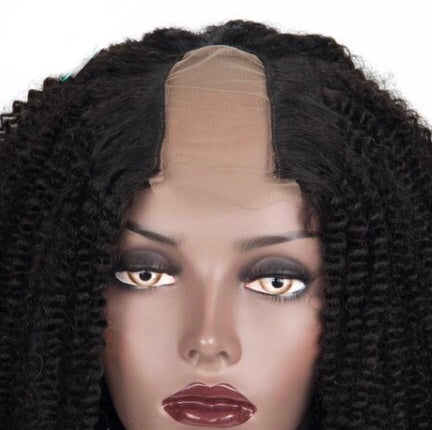 Mongolian Afro Kinky Curly -  U Part Wig - Sella