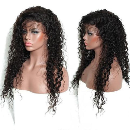 360 Lace Frontal Full End Brazilian Deep Wave Wig - Pre Plucked With Baby Hair - Oliveta