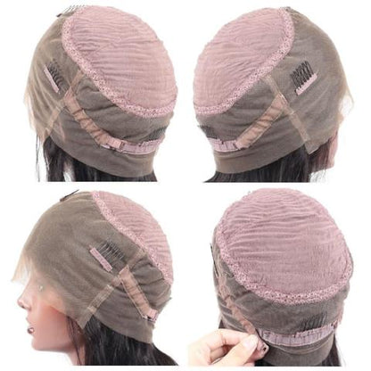 360 Lace Frontal Full End Brazilian Deep Wave Wig - Pre Plucked With Baby Hair - Oliveta