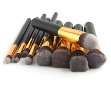 Load image into Gallery viewer, 10-Piece Makeup brush Set
