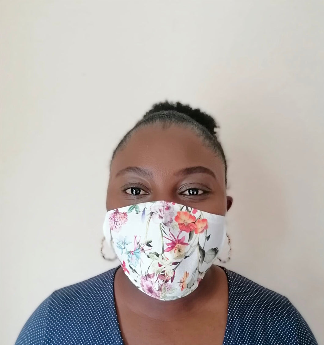 Breathable Reusable & Washable Handmade Cotton Fashion Face Masks