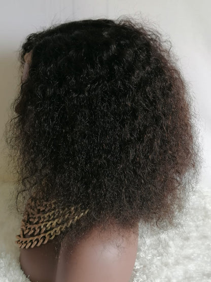 Afro Kinky Curly Lace Closure Wig - Cara