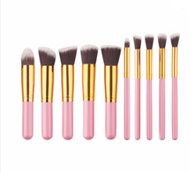 Load image into Gallery viewer, 10-Piece Makeup brush Set
