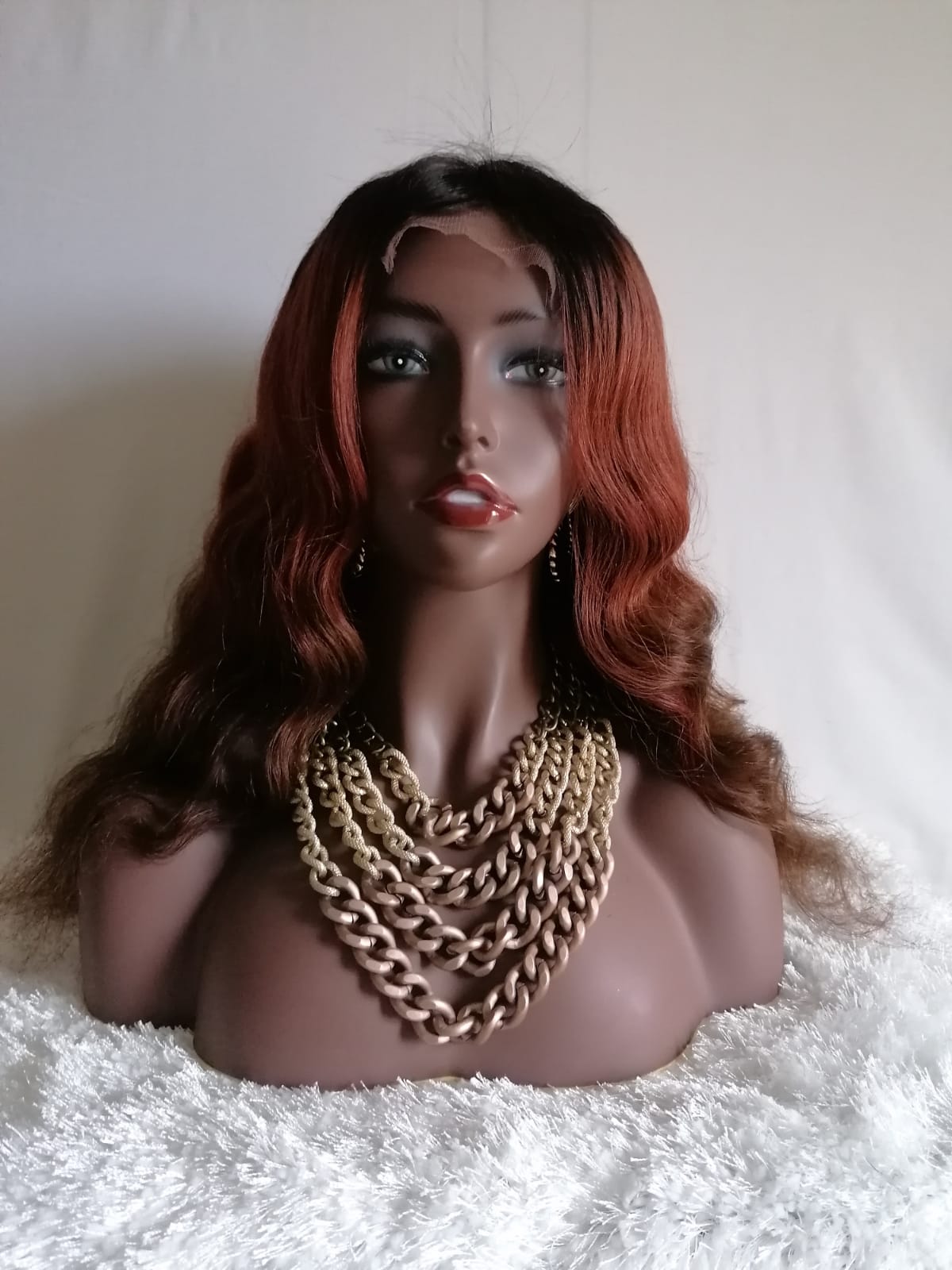 Brazilian Human Hair Ombré Wig - Electra