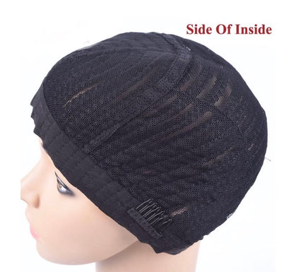 Large Crochet Easy Sew In Cornrow Wig Cap