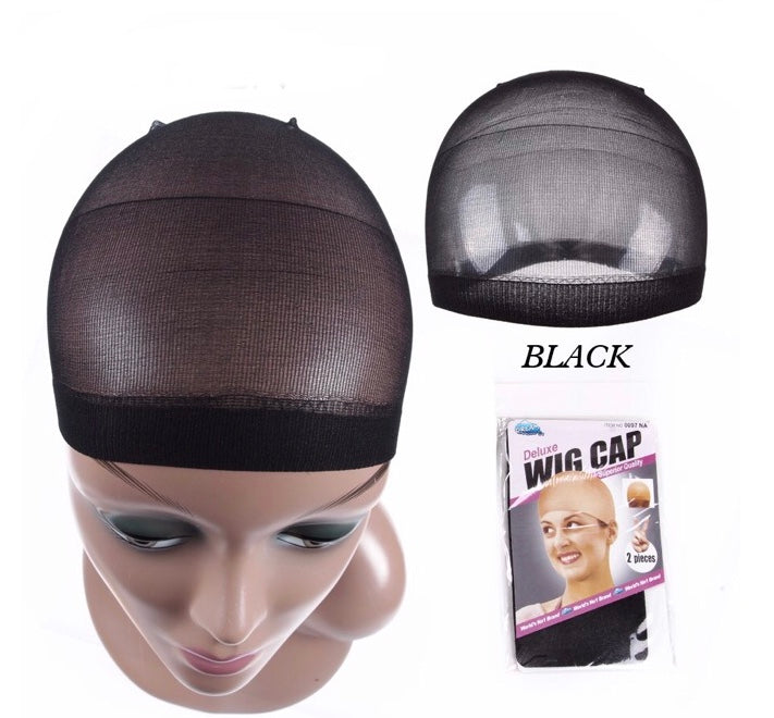 Deluxe Wig Cap Hair Net -  2 Pieces/Pack