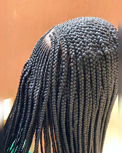360 Full Lace Cornrow Braids  - Omotope