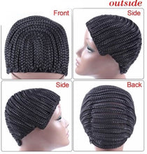 Load image into Gallery viewer, Cornrow Wig Cap - Box Braided Crochet
