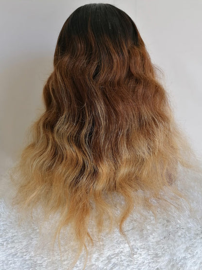Brazilian Body Wave Lace Closure Wig - Ombré  - Clara