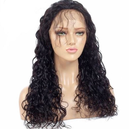 Brazilian Natural Wave Lace Front Human Hair Wig - Anna