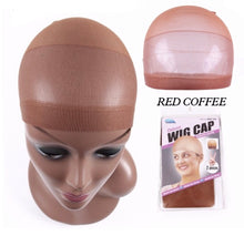 Load image into Gallery viewer, Deluxe Wig Cap Hair Net -  2 Pieces/Pack
